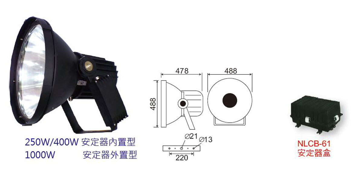 戶外投射燈